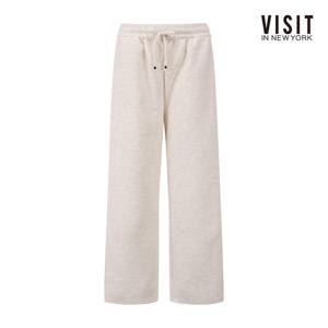 [비지트인뉴욕]융기모 안감 와이드 밴딩 팬츠 V5BLP03