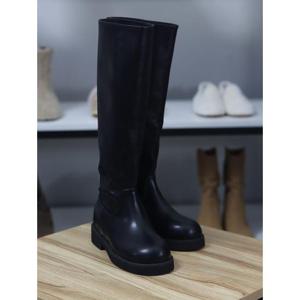 바이로쏘 세이브존06 청키굽 라운드 토 3.5cm 롱부츠 (BY)25F127J76CG1