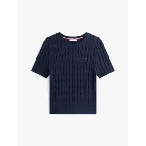 타미힐피거 스웨터 WW45656 C1G DARK NIGHT NAVY DOM
