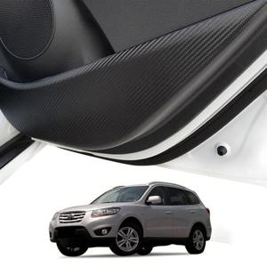 뉴싼타페CM 카본 도어커버 스크래치방지몰딩