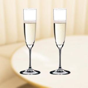 독일산 특급 글라스 와인잔 리델 비늄 샴페인 2개