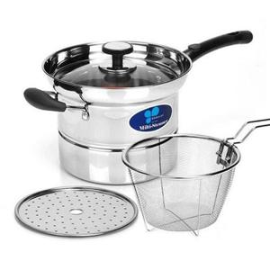 키친아트 찜냄비 국수 찜기 찜솥 찜통 냄비세트 18cm