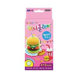 어린이 햄버거 만들기 놀이 클레이 점토 미술 장난감