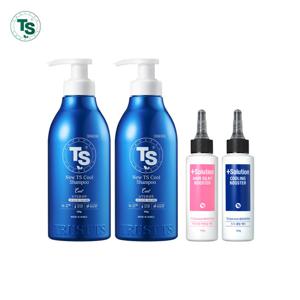 뉴 TS쿨샴푸 500g*2개+실키부스터 100g*1개+쿨링부스터 100g*1개