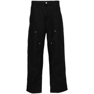 칼하트 WIP 디어본 캔버스 더블 니 팬츠 I031501 890230 BLACK D