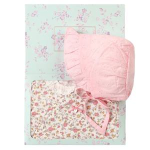 [밍크뮤]WH 루루플라워SET바디슈트 3637004010 36370-040-10 출산백일돌선물