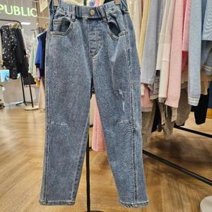 컬리수 HC33 슬림배기핏라벨데님 팬츠 C251DN250P