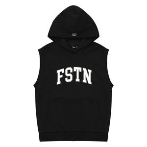 [소이]MARIO남아 레터링 후드 베스트 23S5101_BK