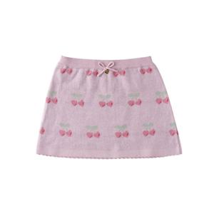 [밍크뮤] (PK)하트체리자카드니트스커트 (36115-436-01) 3611543601