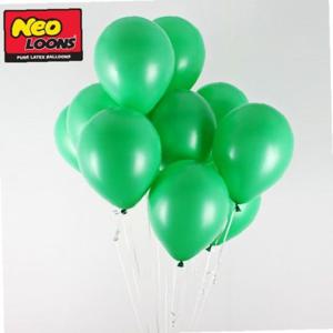라이트그린 라운드 풍선 네오텍스 일반 100개입 5인치