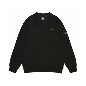 [내셔널지오그래픽키즈]K261USW910 백그래픽 맨투맨 CARBON BLACK