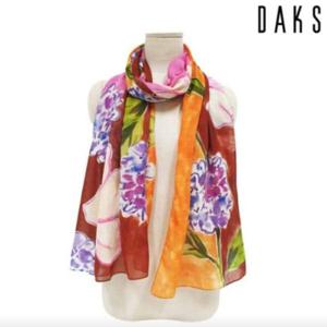 닥스스카프 SKU236 수입 폴리 나염 롱스카프