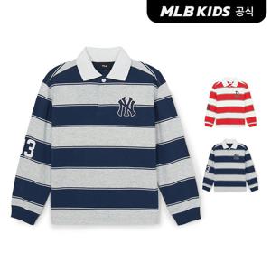 [MLB키즈 공식]26SS 바시티 럭비 티셔츠 (2color) 7APQV0161