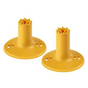 COMS GT-4353Y 크라운 고무 골프티 43/53mm 합본 골프티 골프공 골프용품 골프