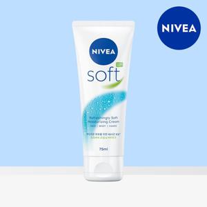 니베아 소프트 리프레싱 모이스춰라이징 크림 75ml 1개