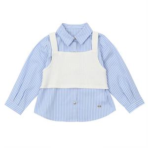 [티파니(백)]블루ST 뷔스티에 셔츠  (T41KAB020)