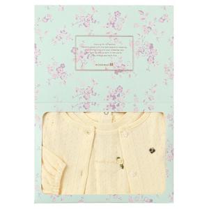 [밍크뮤]YE 아일렛티셔츠SET가디건 3611533004 36115-330-04 출산백일돌선물