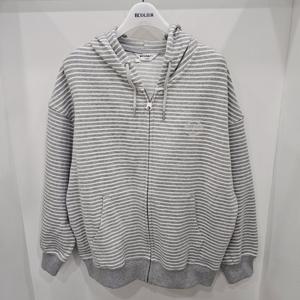 [에꼴리에]소프트 스트라이프 후드 점퍼(26A0153)_US