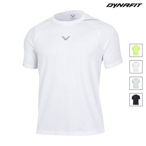 [다이나핏] (택가 79,000원) 화이트 남성 SHOCK-WAVE (쇼크웨이브) 반팔티 YMM24264W2