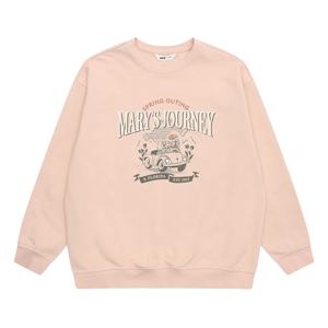 [소이]25S5453-4 빈티지 일러스트 바이오 맨투맨티_SH