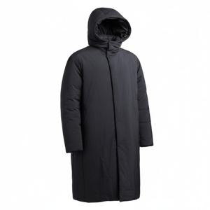 THOM BROWNE 폴리 트윌 테크 다운 필 후드 재킷 (MOD086X 07259 001)