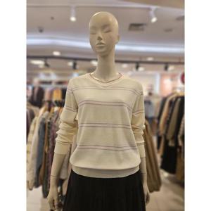 [무자크]반고리 스팽글 장식 라운드 니트MP2WKT01 세이브존03 반고리 스팽글 장식 라운드 니트 MP2WKT01