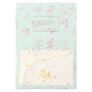 [밍크뮤]WH 스타코니뱀부바디슈트 3637004016 36370-040-16 출산백일돌선물