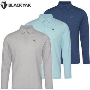 [블랙야크] 블랙야크 남성 봄 등산 아웃도어 긴팔티셔츠 데일리 카라 긴팔티 1BYKTSV001 1BYKTSV001