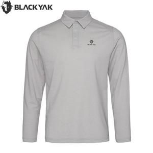 [블랙야크] 블랙야크 남성 봄 등산 아웃도어 긴팔티셔츠 데일리 카라 긴팔티 1BYKTSV001TY 4BYKTSV001