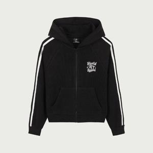 행텐틴즈 동백01 여아 웨일 그래픽 후드집업_블랙 14560-134-205-46-100