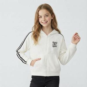 행텐틴즈 동백01 여아 웨일 그래픽 후드집업_화이트 14560-134-205-46-003