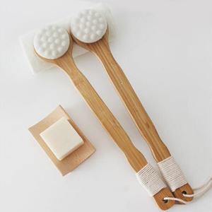 아트박스/이룸 미세모 벨벳 바디브러쉬 샤워브러쉬 목욕솔