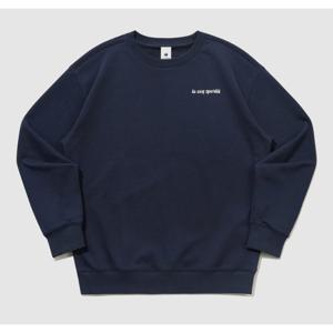 르꼬끄 유니 백그래픽 루즈핏 맨투맨 B1 QR123LFS22 DNV OWT