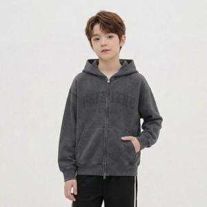 행텐틴즈 동백01 피그먼트 후드집업_다크그레이 14560-034-203-07-165