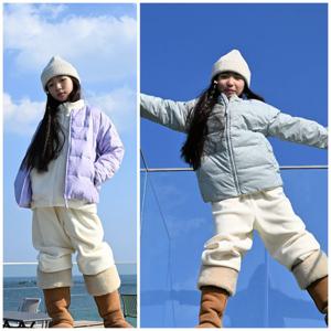 [블랙야크키즈]O이지넥리스경량다운자켓1BKPAWU903