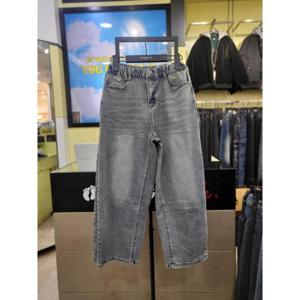 행텐주니어 세이브존06 주니어 오픈밴딩 사이드턱 와이드 데님팬츠 14560-155-204-10