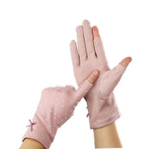 손가락 운전 장갑 여성 여름 자외선차단 반장갑 등산