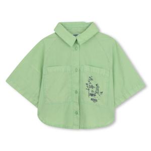 [겐조키즈][KENZO GARDEN] 여아 에펠탑프린팅 포켓 셔츠 Z265AGB212