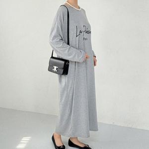 나야홍 / 아이우먼 엘에이라운드스판원피스 BAV245M601 빅사이