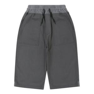 [블루테일]차콜그레이 소재믹스 린넨 6부 팬츠AZC1PT03CG