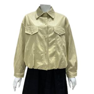 [나인스텝]양포켓 가죽자켓N26NJ6104