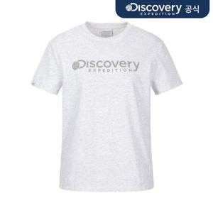 [디스커버리] 여성 프레시벤트 로건 반팔티셔츠 (M/GREY) DWRS72063-MGL