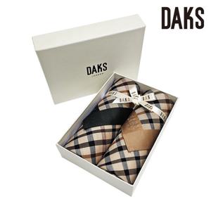 [닥스(손수건)]기본체크 2매세트 손수건 5번