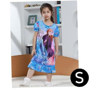 JMds 한중 엘사2 반팔 실내복 (블루) (S)