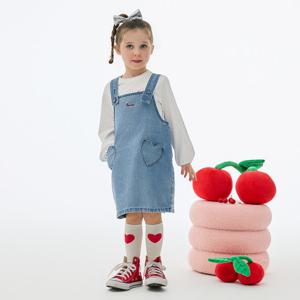 [래핑차일드](모다진주) 데님 오버롤 원피스 86129-501-72_JJ