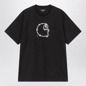칼하트 WIP 숏슬리브 바브와이어 C 티셔츠 I036237CO Black