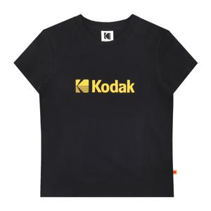 코닥 에센셜 빅로고 아스킨 반팔 티셔츠 우먼 K6222LRS26BLK