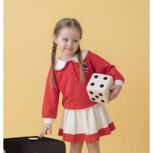 [디즈니베이비]미니카라맨투맨SK상하(RED)_79T12305293