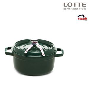 [스타우브][고깔 손잡이 증정] 원형 꼬꼬떼 냄비 18cm 바질그린 (ST101885)