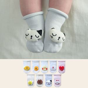 [하이베이비]캐릭터인형 양말 / 유아양말/ 아기양말 / 신생아양말 / 돌아기양말 / 아기선물 / 출산선물